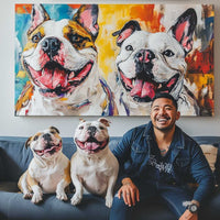 Custom Pet Portrait - Abstract Style